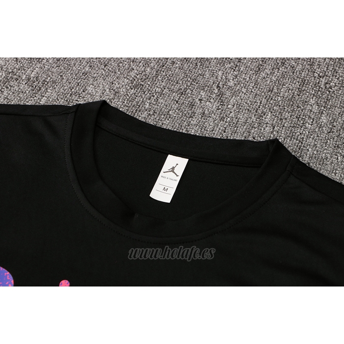 Chandal del Paris Saint-Germain Jordan Manga Corta 2021-2022 Negro